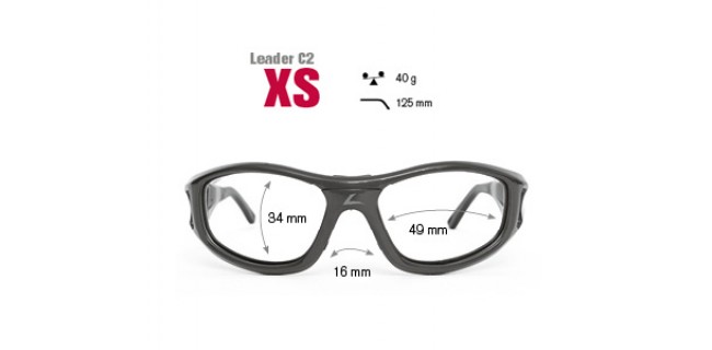 Športna očala Leader C2 XS