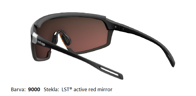 Sportna Ocala Evil Eye Traileye Ng Pro E032 75 9000 Black Matt LST Active Red Mirror Back