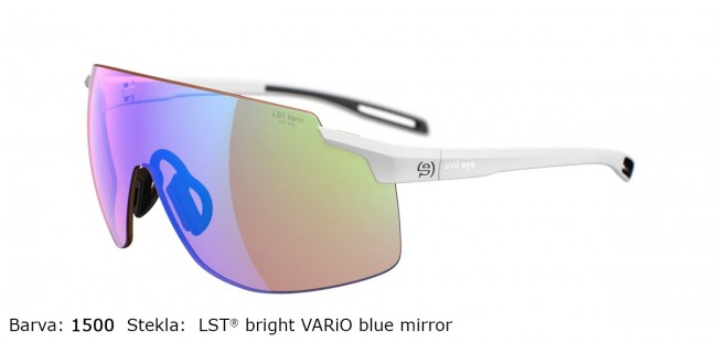Sportna Ocala Evil Eye Vistair Y E028 75 1500 White Matt LST Bright Vario Blue Mirror Back