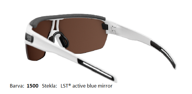 Sportna Ocala Evil Eye Vizor Hr Pro E009 75 1500 White Matt LST Active Blue Mirror Back